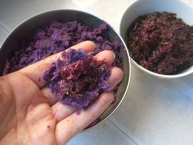 玫瑰紫薯粽的做法步骤3