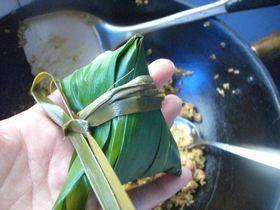 香菇板栗鲜肉粽的做法步骤10