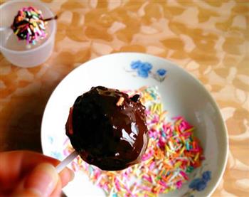 巧克力麦芬棒棒糖的做法步骤10