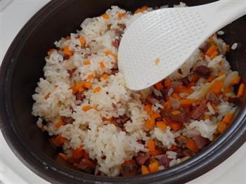 胡萝卜牛肉焖饭的做法步骤13