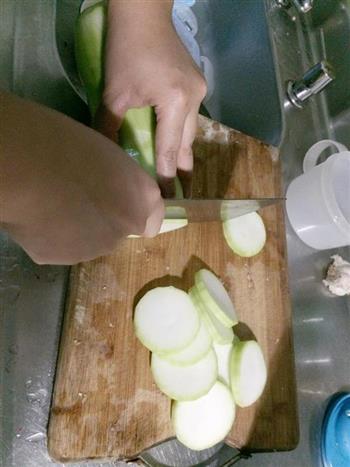 蒲瓜瓜酿的做法步骤1