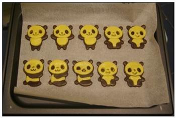 熊猫饼干的做法步骤8