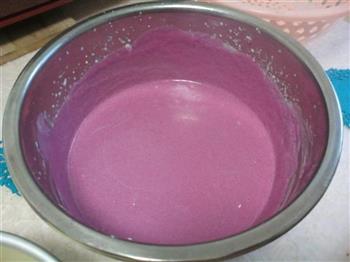 紫薯慕斯蛋糕的做法图解2