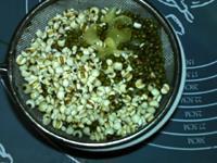 百合薏米绿豆浆的做法图解2