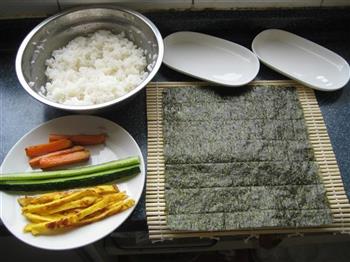 田园寿司卷的做法步骤12