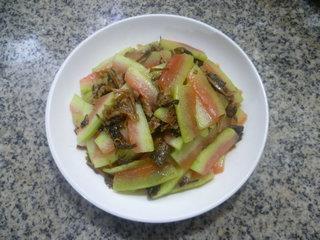 梅干菜炒西瓜皮的做法步骤9