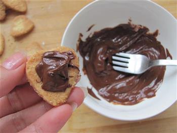 椰茸巧克力夹心饼干的做法步骤12