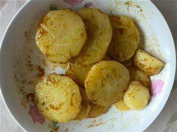 香煎土豆片的做法步骤5
