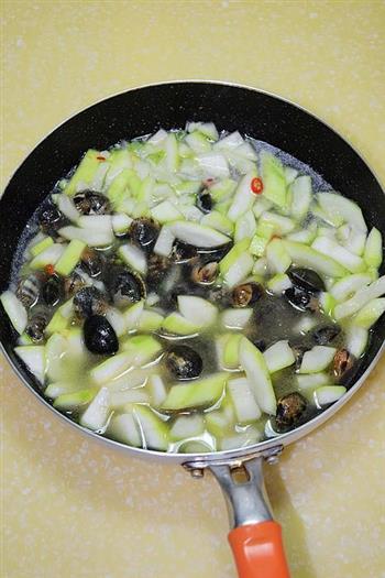 蛤蜊葫芦汤的做法步骤4