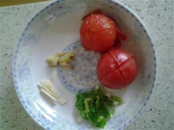 番茄炒花菜的做法步骤3
