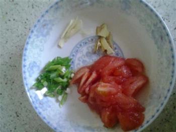 番茄炒花菜的做法步骤4
