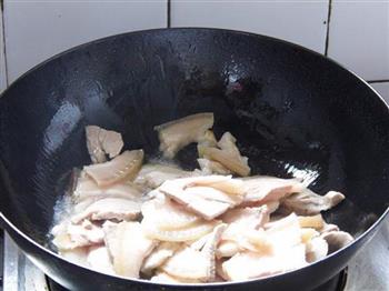 豆豉尖椒回锅肉的做法步骤6