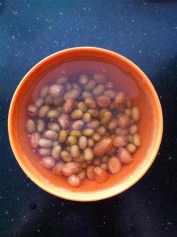 红豆花生豆浆的做法图解3