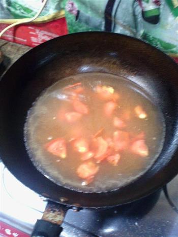 番茄丝瓜鸡蛋汤的做法步骤4