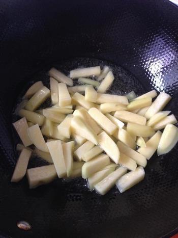 豆角炖土豆的做法步骤3