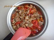 西红柿烧牛肉的做法步骤7