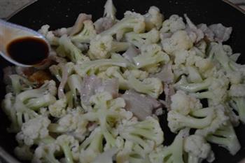 干锅花菜的做法步骤6