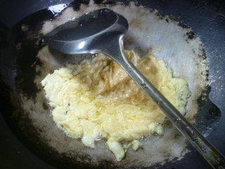 梅干菜鸡蛋炒饭的做法步骤4