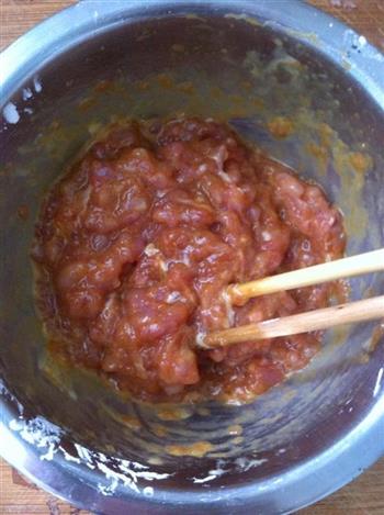 酱焖肉末茄子的做法步骤2