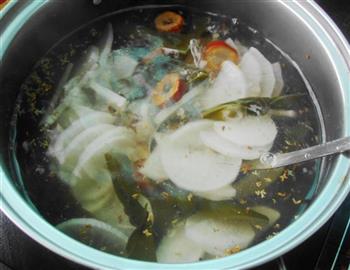 海带萝卜汤的做法步骤6