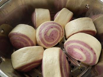 紫薯馒头卷的做法步骤16