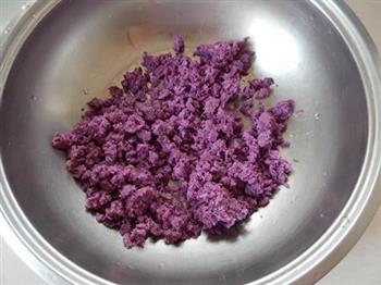 紫薯馒头卷的做法图解6