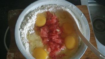 西红柿鸡蛋饼的做法图解1
