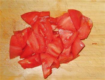 秋葵炒番茄的做法步骤3