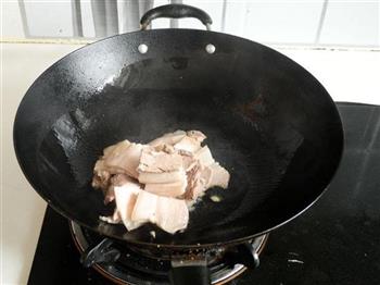 锅盔回锅肉的做法步骤6