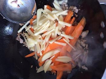 红汤蔬菜面的做法步骤6