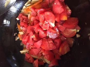 红汤蔬菜面的做法步骤7
