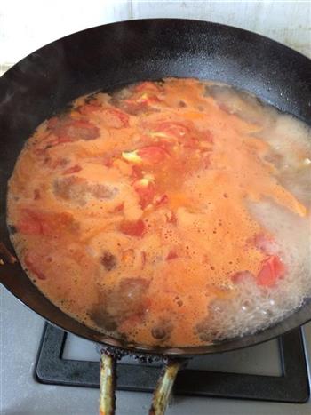红汤蔬菜面的做法步骤8