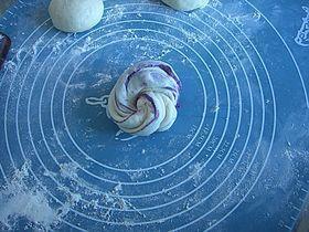 紫薯椰蓉面包的做法步骤12