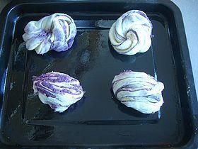 紫薯椰蓉面包的做法步骤13