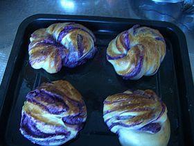 紫薯椰蓉面包的做法步骤16