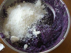 紫薯椰蓉面包的做法步骤3