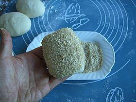 枣泥麦胚面包的做法步骤9