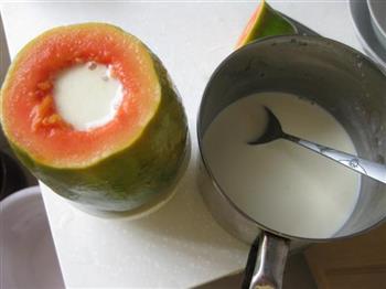 木瓜牛奶冻的做法图解7