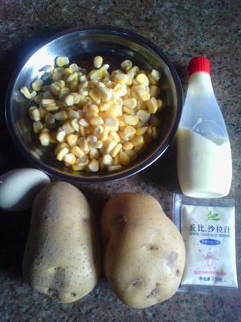 玉米沙拉土豆泥的做法步骤1