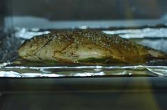 五香烤鲳鱼的做法图解8