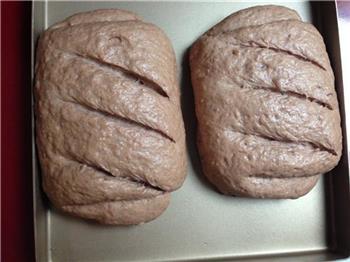 红糖燕麦核桃面包的做法步骤8