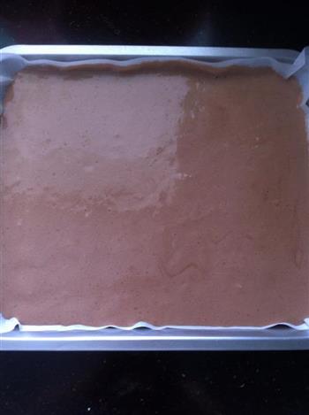 波点巧克力蛋糕卷的做法步骤18