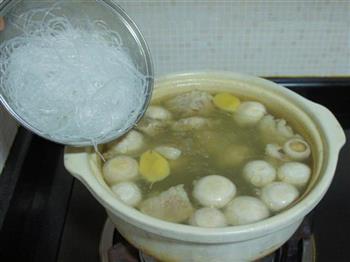 排骨粉丝菌菇汤的做法步骤8