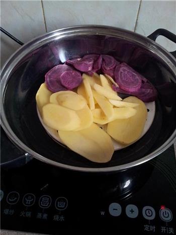 紫薯土豆泥的做法步骤3