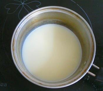 蒸抹茶布丁的做法步骤2