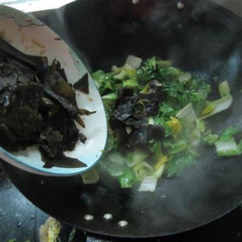 海带炒白菜的做法步骤6