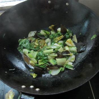 海带炒白菜的做法步骤8