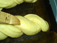 鲜奶油麻花酥粒面包的做法步骤12