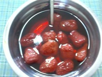 自制草莓罐头的做法步骤3