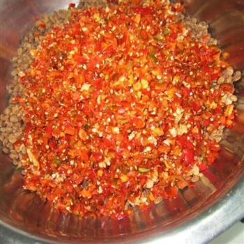 腌剁椒茄子豆瓣酱的做法步骤7